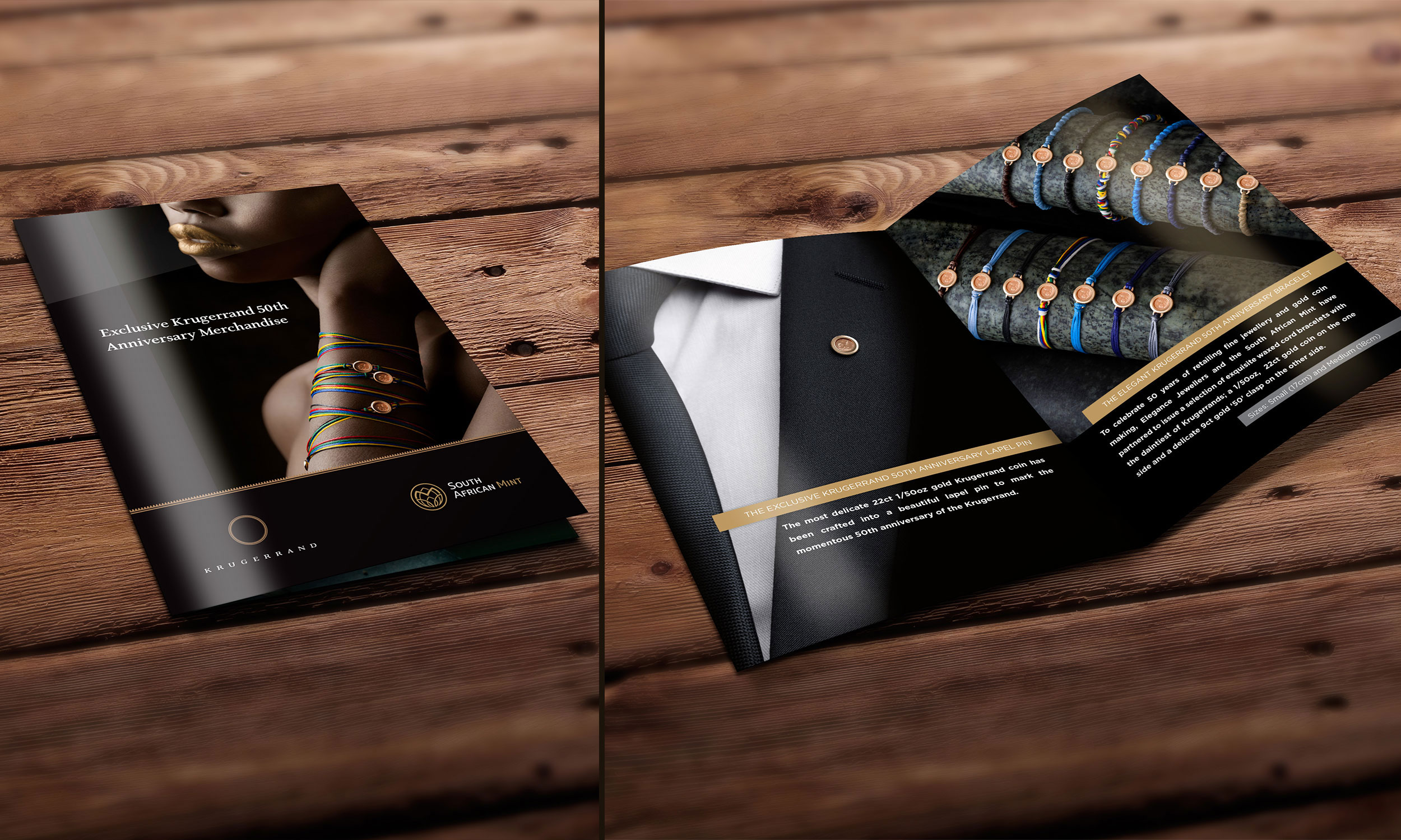 Design portfolio for the South African Mint, by Druff Agency