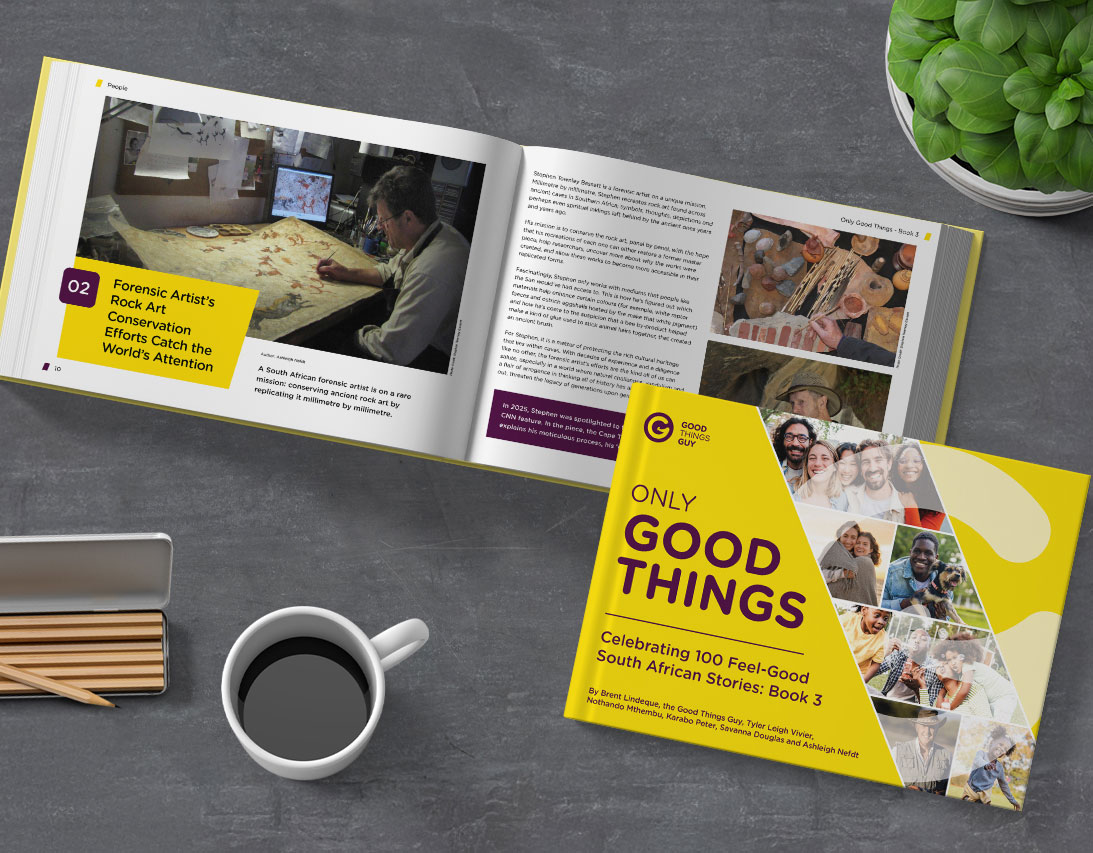 Good Things Guy 2025 book design