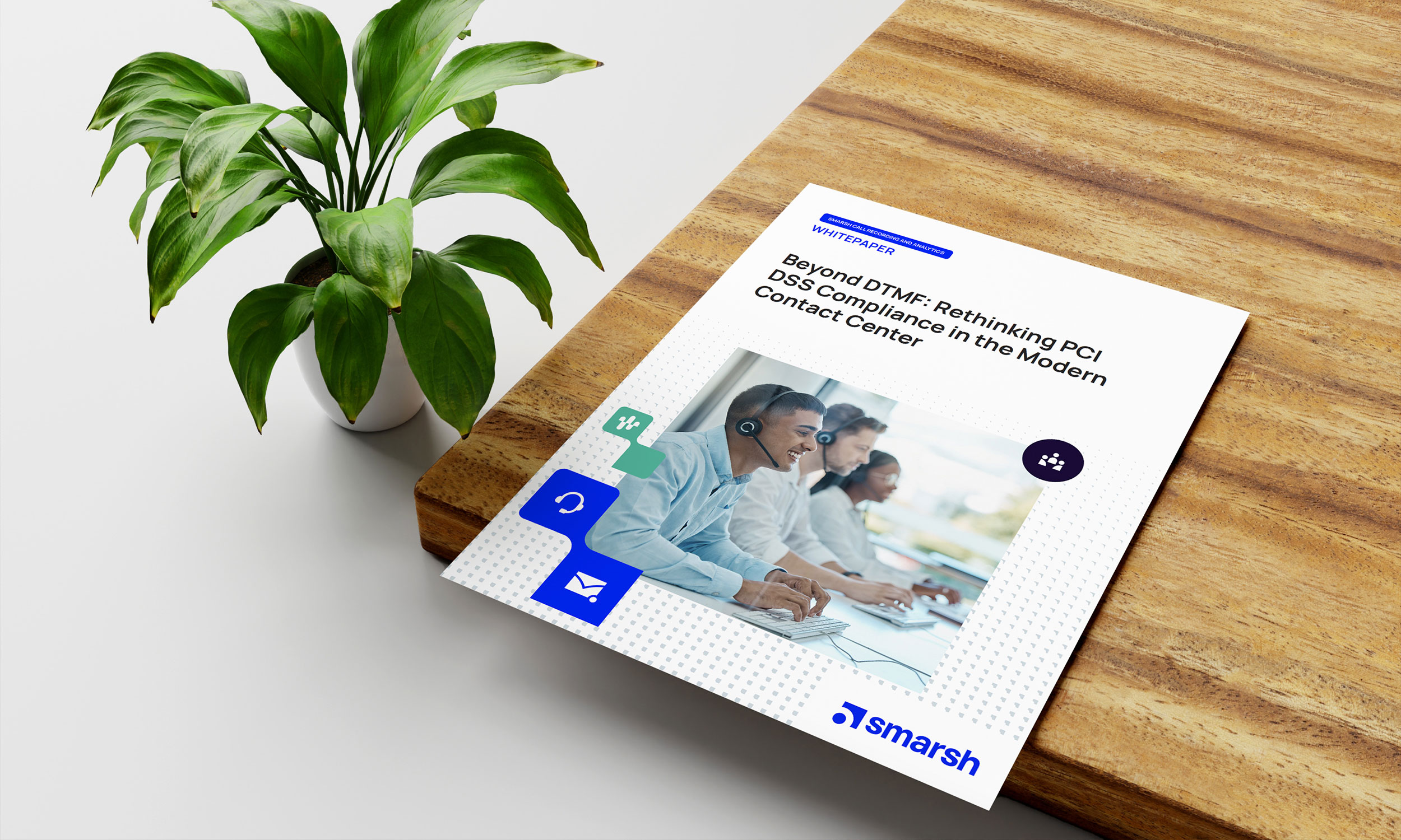 Product guide design for Smarsh, by Druff Agency Pretoria