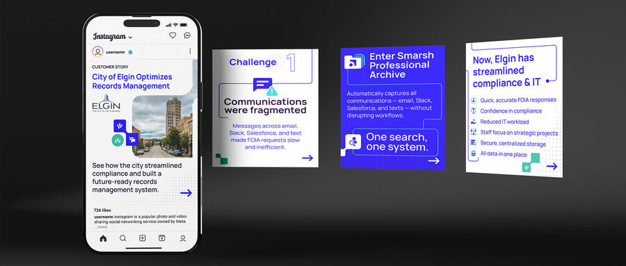 Social campaign for Smarsh, by Druff Agency Pretoria